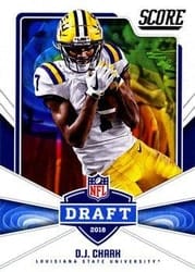 2018 Score NFL Draft DJ Chark #29 card