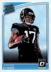 2018 Donruss Optic Base Set DJ Chark Jr #165 card