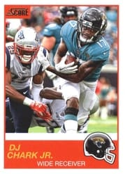 2019 Score Base Set DJ Chark Jr. #65 card
