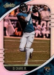 2020 Panini Absolute Base Set DJ Chark Jr. #25 card