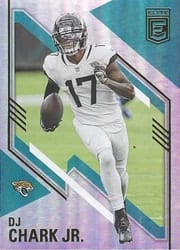 2021 Donruss Elite Base Set DJ Chark Jr #51 card