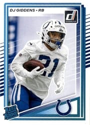 2025 Donruss Base Set DJ Giddens #364 card