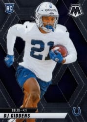 2025 Panini Mosaic Base Set DJ Giddens #350 card