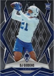 2025 Panini Phoenix Base Set DJ Giddens #208 card