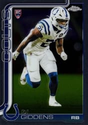 2025 Topps Chrome Base Set DJ Giddens #390 card