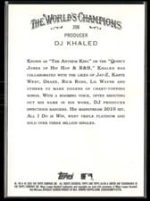 2025 Topps Allen and Ginter DJ Khaled Glossy #208 card