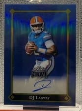 2025 Leaf Metal 92 Autographs DJ Lagway #92L-DJL card