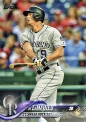 2018 Topps Base Set DJ LeMahieu #449 card