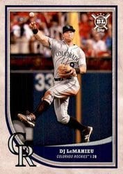 2018 Topps Big League Base Set DJ LeMahieu #121 card