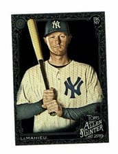 2019 Topps Allen & Ginter X DJ LeMahieu #266 card