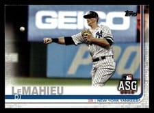 2019 Topps Update DJ LeMahieu Gold #US117 card