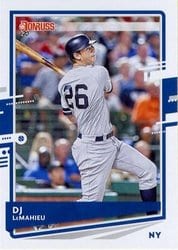2020 Donruss Base Set DJ LeMahieu #119 card