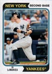2020 Topps Archives Base Set DJ LeMahieu #129 card