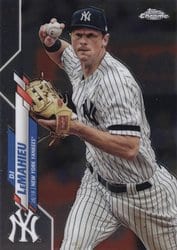 2020 Topps Chrome Base Set DJ LeMahieu #55 card