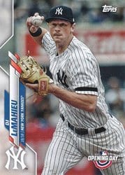 2020 Topps Opening Day Base Set DJ LeMahieu #79 card