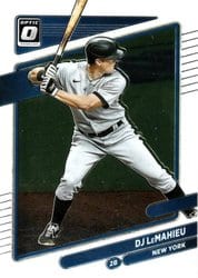 2021 Donruss Optic Base Set DJ LeMahieu #145 card