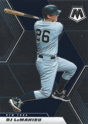 2021 Panini Mosaic Base Set DJ LeMahieu #74 card