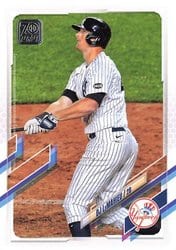 2021 Topps Base Set DJ LeMahieu #350 card
