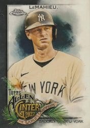 2022 Topps Allen & Ginter Chrome Base Set DJ LeMahieu #164 card