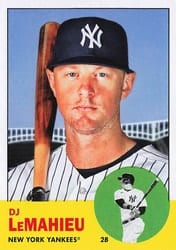 2022 Topps Archives Base Set DJ LeMahieu #98 card