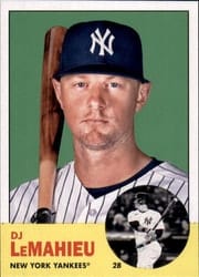 2022 Topps Archives Base Set DJ LeMahieu #98b card