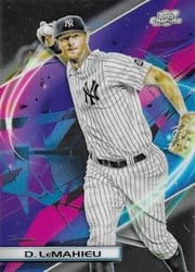 2022 Topps Cosmic Chrome Base Set DJ LeMahieu #148 card