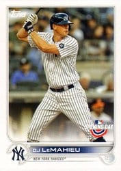 2022 Topps Opening Day Base Set DJ LeMahieu #35 card