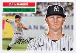 2023 Topps Archives Base Set DJ LeMahieu #28 card