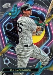 2023 Topps Cosmic Chrome Base Set DJ LeMahieu #116 card