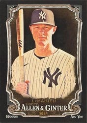 2024 Topps Allen & Ginter X Base Set DJ LeMahieu #301 card