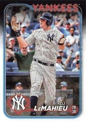 2024 Topps Base Set DJ LeMahieu #641 card