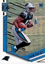 2018 Donruss Elite Base Set DJ Moore #166 card