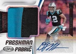 2018 Panini Certified Base Set DJ Moore #232 card