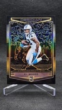 2018 Panini Obsidian DJ Moore #112 card