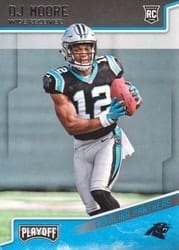 2018 Panini Playoff Base Set DJ Moore #207 card