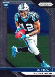 2018 Panini Prizm Base Set DJ Moore #207 card