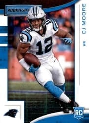 2018 Panini Rookies & Stars Base Set DJ Moore #107 card
