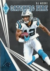 2019 Panini Phoenix Catching Fire DJ Moore #26 card