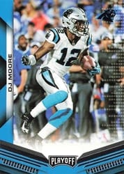 2019 Panini Playoff Base Set DJ Moore #160 card