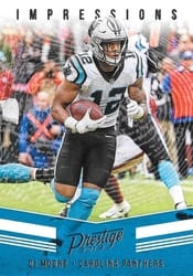 2019 Panini Prestige Impressions DJ Moore #IP-DM card