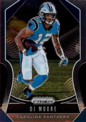 2019 Panini Prizm Base Set DJ Moore #174 card