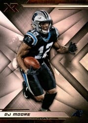 2019 Panini XR Base Set DJ Moore #74 card