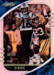 2020 Panini Absolute Base Set DJ Moore #19 card