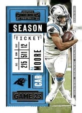 2020 Panini Contenders DJ Moore #89 card