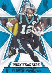 2020 Panini Rookies & Stars Base Set DJ Moore #77 card