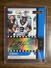 2021 Panini Chronicles Signature Series DJ Moore #SS-DJM card