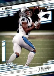 2021 Panini Prestige Base Set DJ Moore #75 card