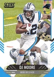2021 Score Base Set DJ Moore #202 card