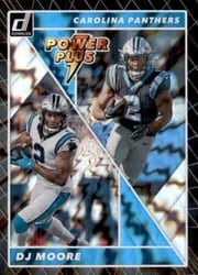 2022 Donruss Power Plus DJ Moore #PP-19 card