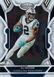 2022 Panini Certified Base Set DJ Moore #14 card